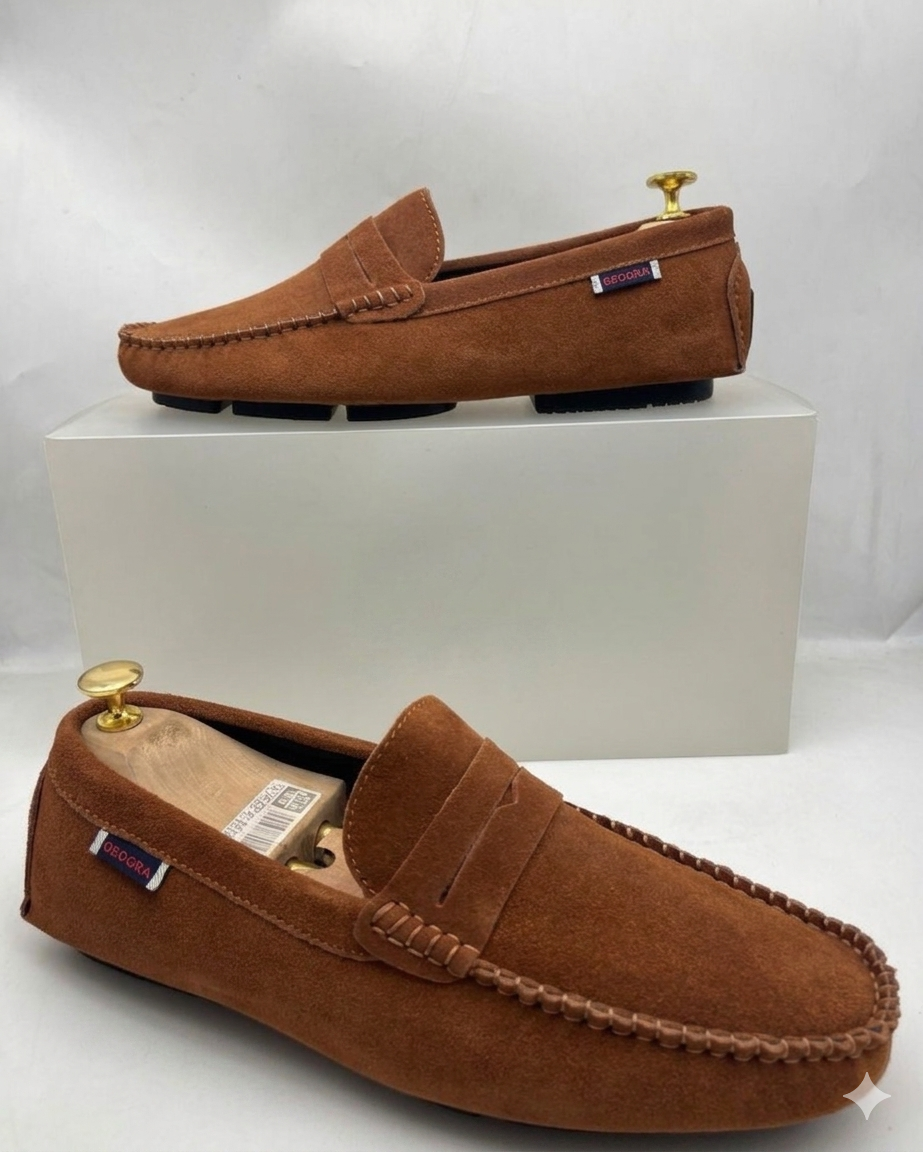 Mocassins Loafers – Élégance & Confort Suédé