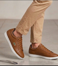 100%cuir Lacoste original