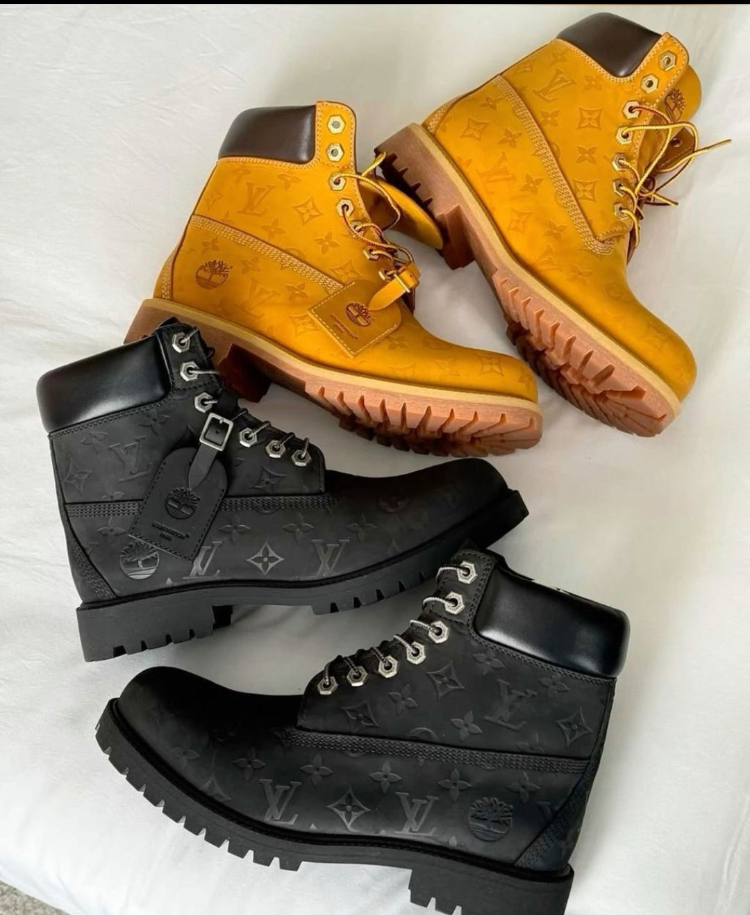 Bottines Louis Vuitton x Timberland – L'Icône du Workwear Réinventée